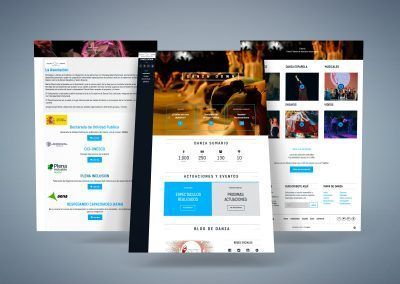 DANZA 3D Web Presentation - Graphic Designer